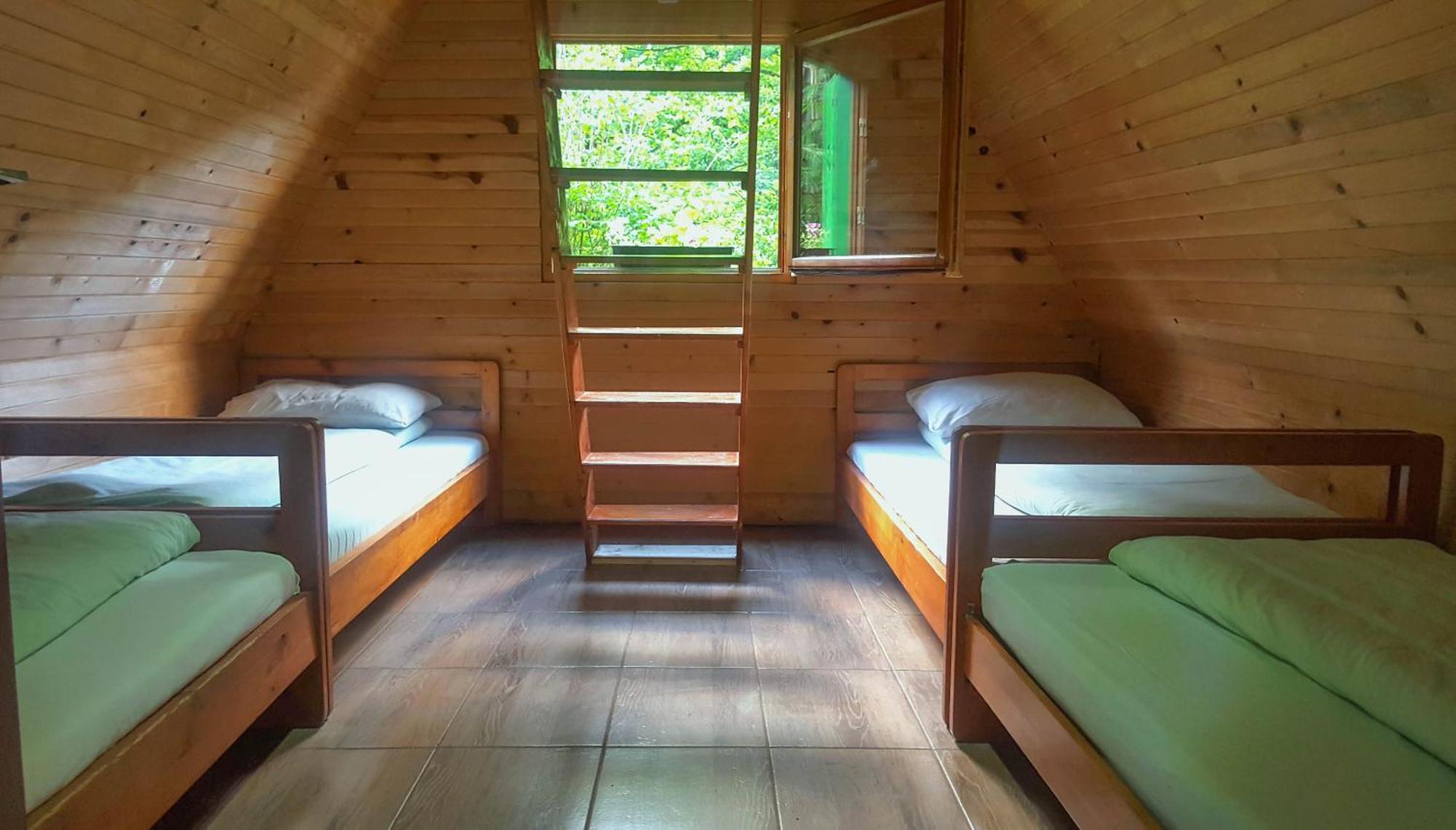 Hotel Rafting Camp Encijan Foca Zimmer foto